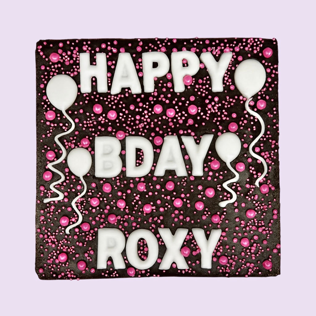 Custom Celebration Brownies
