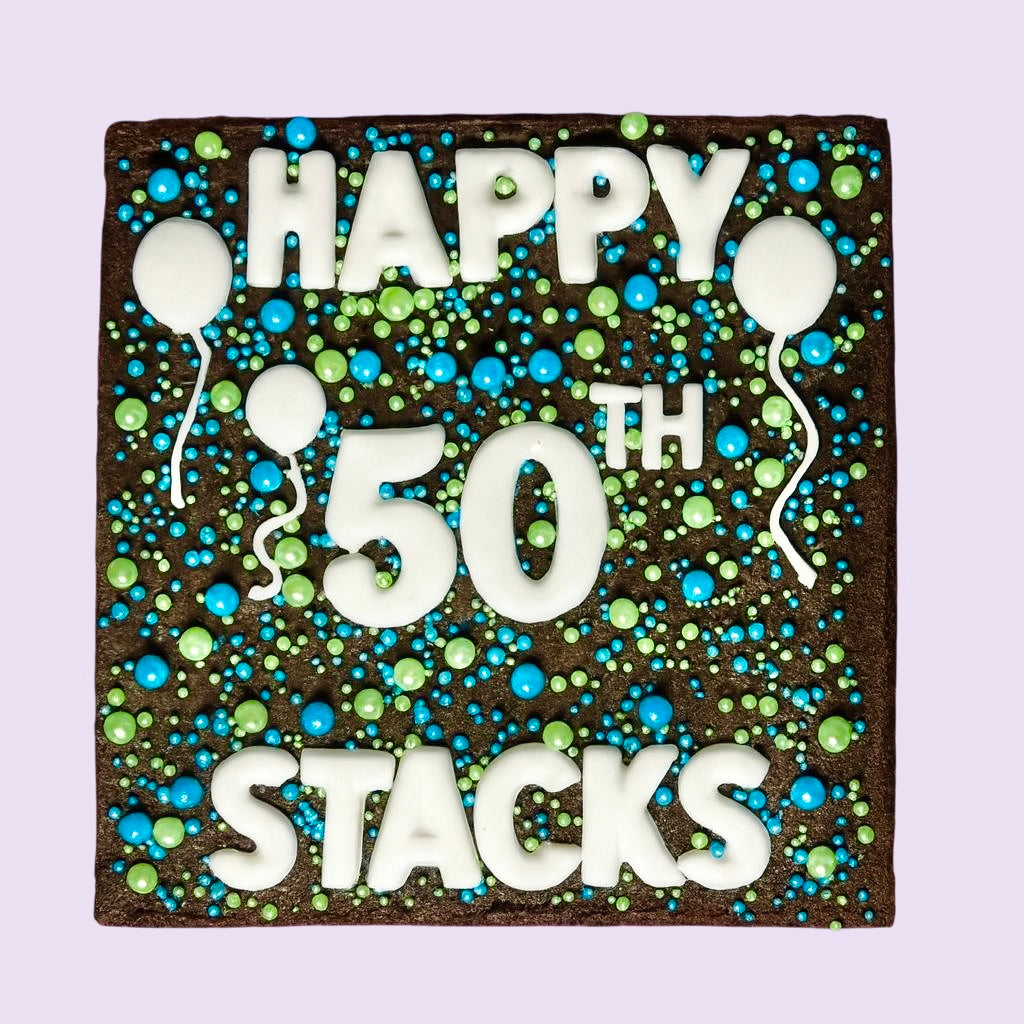 Custom Celebration Brownies