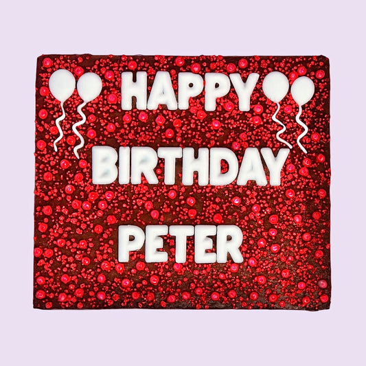 Custom Celebration Brownies